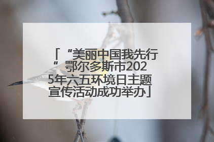“美丽中国我先行”鄂尔多斯市2025年六五环境日主题宣传活动成功举办