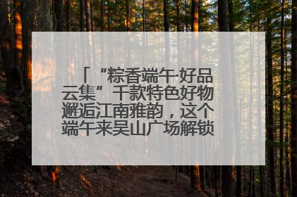 “粽香端午·好品云集”千款特色好物邂逅江南雅韵，这个端午来吴山广场解锁“浙里烟火气”