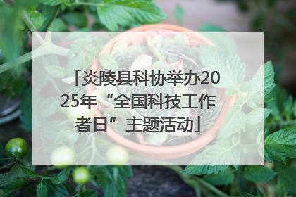 炎陵县科协举办2025年“全国科技工作者日”主题活动
