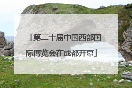 第二十届中国西部国际博览会在成都开幕