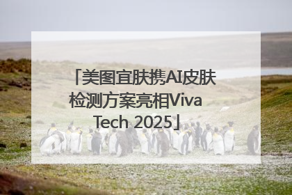 美图宜肤携AI皮肤检测方案亮相VivaTech 2025