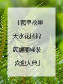 羲皇故里天水花团锦簇靓丽盛装喜迎大典