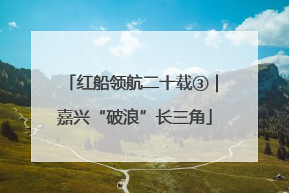 红船领航二十载③｜嘉兴“破浪”长三角