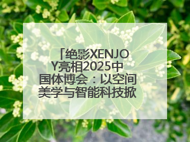 绝影XENJOY亮相2025中国体博会：以空间美学与智能科技掀起健身空间革命