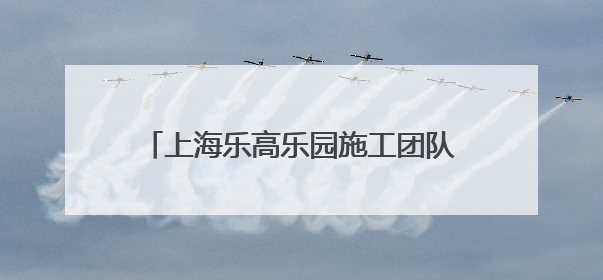 上海乐高乐园施工团队揭秘：“搭搭”与乐高大飞车是如何建造的？