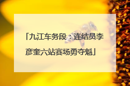 九江车务段：连结员李彦奎六站赛场勇夺魁