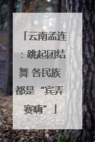 云南孟连：跳起团结舞 各民族都是“宾弄赛嗨”
