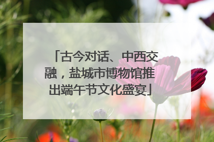 古今对话、中西交融，盐城市博物馆推出端午节文化盛宴
