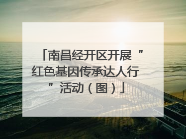 南昌经开区开展“红色基因传承达人行”活动（图）