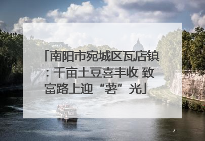 南阳市宛城区瓦店镇：千亩土豆喜丰收 致富路上迎“薯”光