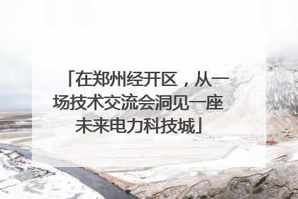 在郑州经开区，从一场技术交流会洞见一座未来电力科技城