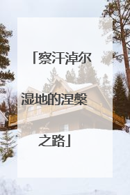 察汗淖尔湿地的涅槃之路