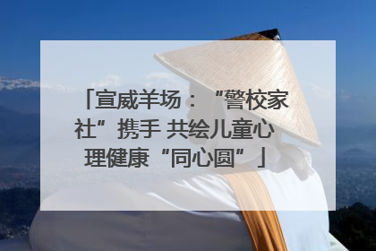 宣威羊场：“警校家社”携手 共绘儿童心理健康“同心圆”