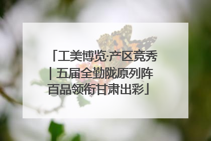 工美博览·产区竞秀｜五届全勤陇原列阵 百品领衔甘肃出彩