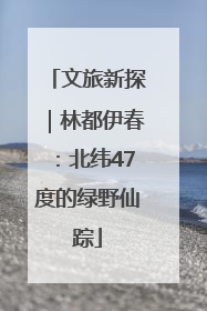 文旅新探｜林都伊春：北纬47度的绿野仙踪