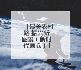 最美农村路 振兴新图景（新时代画卷）