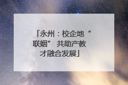 永州：校企地“联姻” 共助产教才融合发展