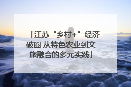 江苏“乡村+”经济破圈 从特色农业到文旅融合的多元实践