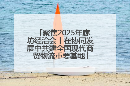 聚焦2025年廊坊经洽会丨在协同发展中共建全国现代商贸物流重要基地