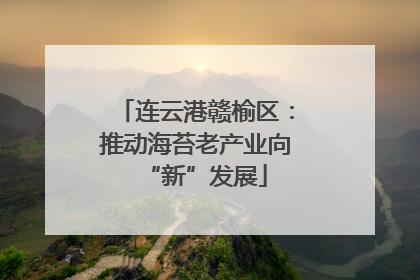 连云港赣榆区：推动海苔老产业向“新”发展