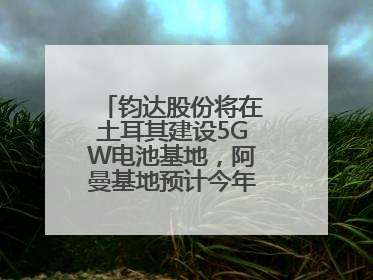 钧达股份将在土耳其建设5GW电池基地，阿曼基地预计今年年底建成投产
