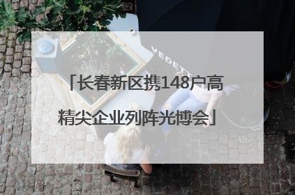 长春新区携148户高精尖企业列阵光博会