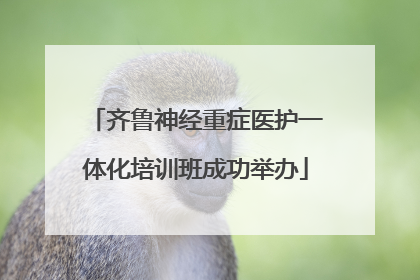 齐鲁神经重症医护一体化培训班成功举办