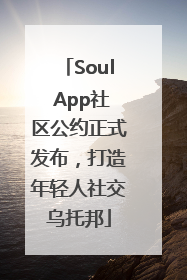 Soul App社区公约正式发布，打造年轻人社交乌托邦